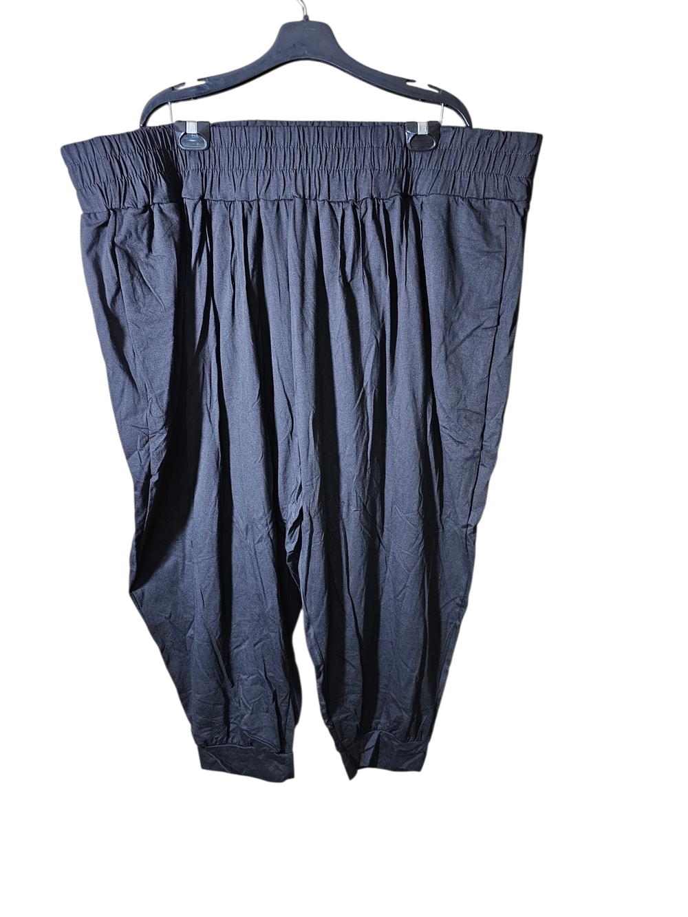 NWT BloomChic Black Elastic-Waist Track Joggers